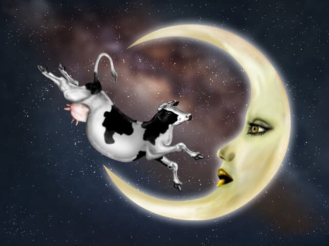 月と牛