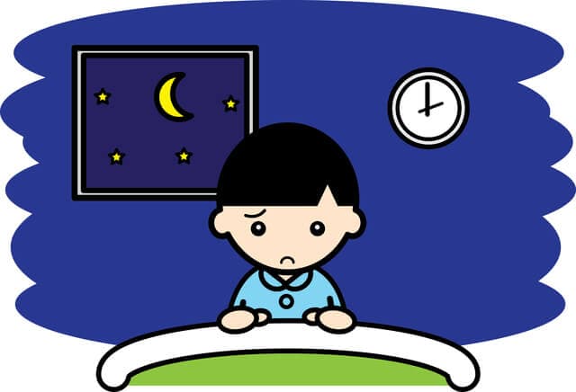 眠れない子ども