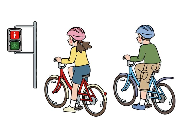 自転車の乗り方