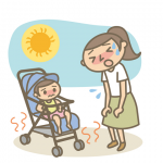 赤ちゃんは夏バテしやすい。夏バテの予防対策