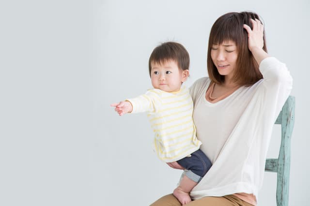 在宅勤務でイライラする母